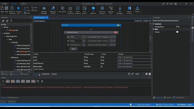 How to Convert String to DateTime in UiPath?| Methods of conversion| Practical demo & Tutorial смотреть онлайн