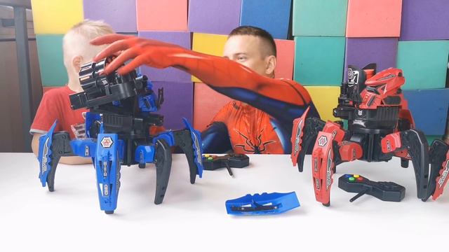 Обзор робота-паука Doom Razor смотреть онлайн