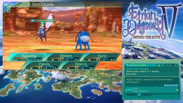 Lets Play Etrian Odyssey V Beyond the Myth Part 9 The Second Stratum! смотреть онлайн