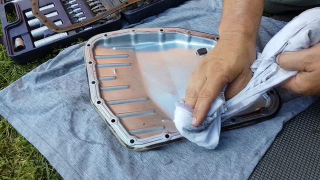 Замена масла /ATF/ c фильтром в коробке автомат / АКПП / TOYOTA / смотреть онлайн