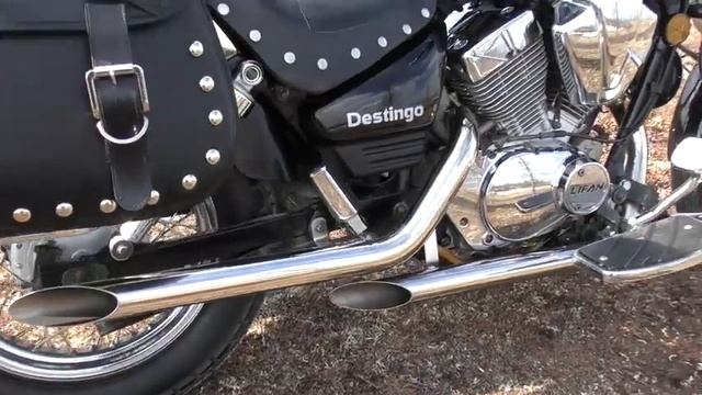 LIFAN LF250-b turer + full exhaust смотреть онлайн