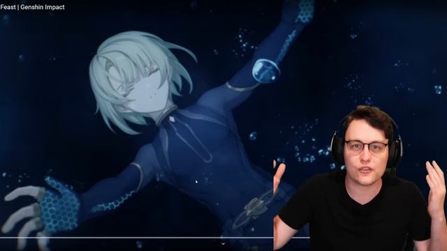 Overture Teaser: The Final Feast Reaction (GENSHIN IMPACT) - RogersBase Reacts смотреть онлайн