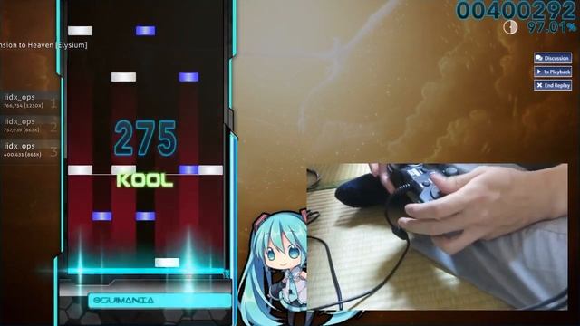 【osu!mania 7K】 xi - Ascension to Heaven [Elysium] (passed with gamepad) смотреть онлайн