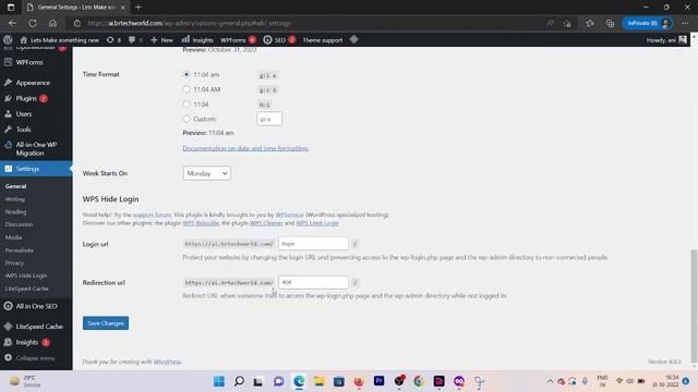 How to Change WordPress Login URL in 2022 (WPS Hide Login Tutorial) | BR Tech World смотреть онлайн