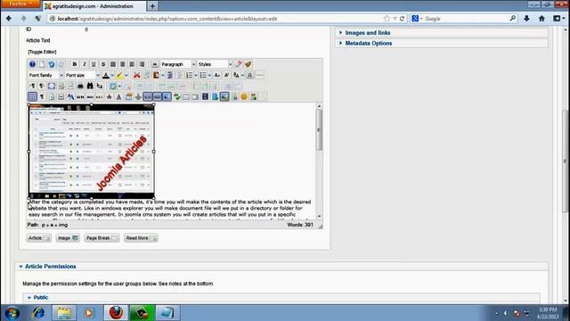 create joomla article using JCE editor смотреть онлайн