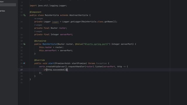 Vert.x Integration with Spring Boot смотреть онлайн