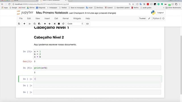 Introdução ao ambiente Jupyter Notebook. смотреть онлайн