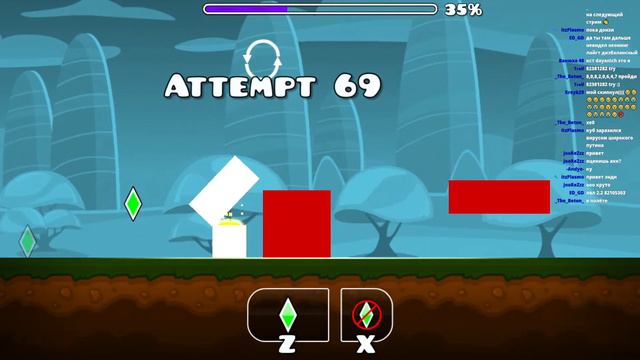 СТРИМ ПО ГЕОМЕТРИ ДАШ | GEOMETRY DASH (REQ:ON) смотреть онлайн