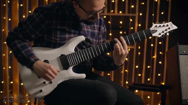 SCHECTER C-8 DELUXE - доступная 8-ми струнная гитара смотреть онлайн