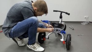 Видео инструкция сборки велосипед трехколесный детский Best Trike 6588B