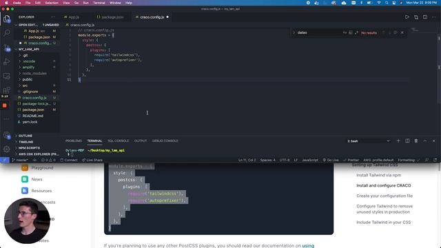 Configure React to use TailwindCSS - The right way - 5 Minute Tutorial смотреть онлайн