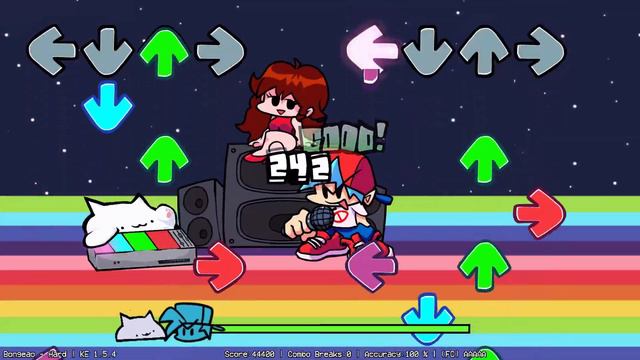 FNF VS Bongo Cat Demo - Friday Night Funkin Mod [HARD] смотреть онлайн