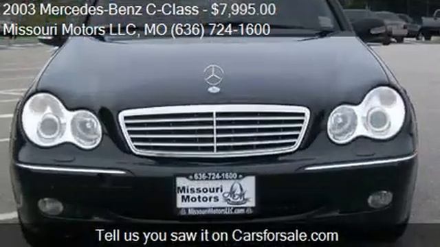 2003 Mercedes-Benz C-Class for sale in St. Charles, MO 63301 смотреть онлайн