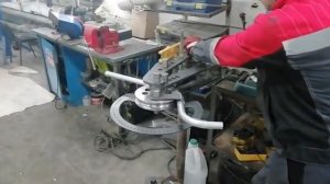 Гибка трубы D=25мм (алюминий)