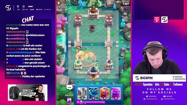 😱⚔️BIGSPIN vs. FLOBBY - ESKALATION im COPY DECK DUELL! (Überraschung?!) | Clash Royale Deutsch смотреть онлайн