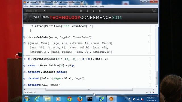 Working with NoSQL Using the Wolfram Language смотреть онлайн