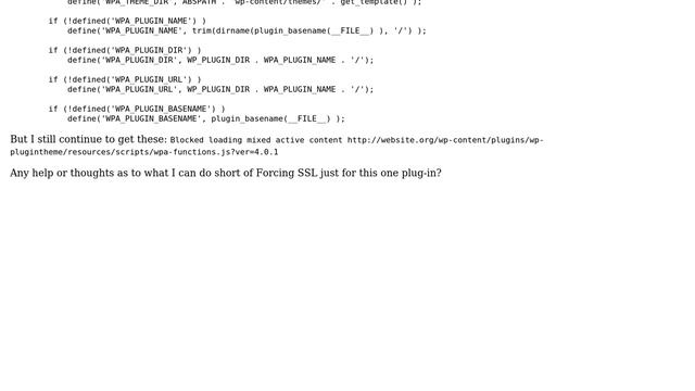 Wordpress: Troubleshooting Plugins.php HTTP install path vs. a HTTPS for a single Plug-In смотреть онлайн