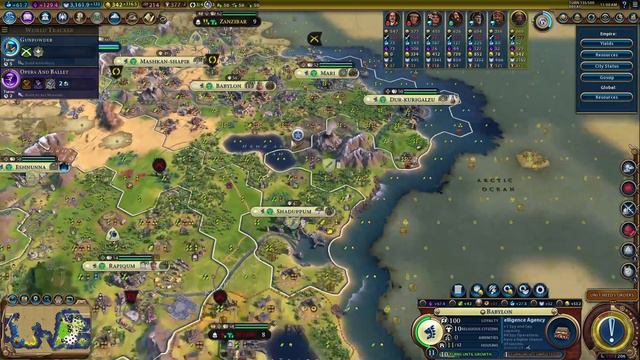Deity Babylon v2 | Civilization 6 - All Game Modes | Episode 8 [So Many Wonders] смотреть онлайн