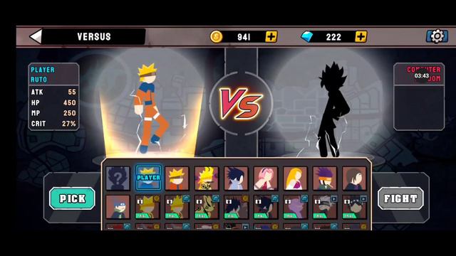 stickman ninja figth-stick man warriors- 1v1 naruto 6 paths-sauske rinnegan-naruto sage mod смотреть онлайн