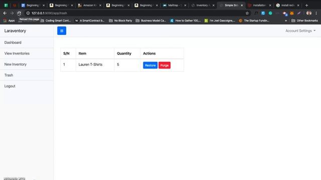 Beginning PHP Laravel - Building an Inventory App - Part 12 (Task Scheduling & Email) смотреть онлайн