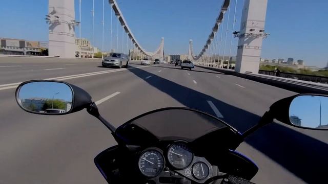 Улицы Москвы на мотоцикле смотреть онлайн