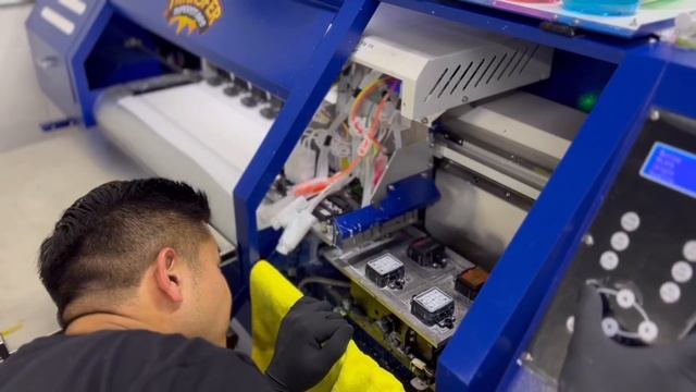 How to Unclog a Stubborn Clogged Print Head for DTF Printing with DTGPRO XTREME cleaning solution смотреть онлайн