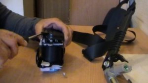 Mazda 6.Часть 20. Разблокировка ремня безопасности.