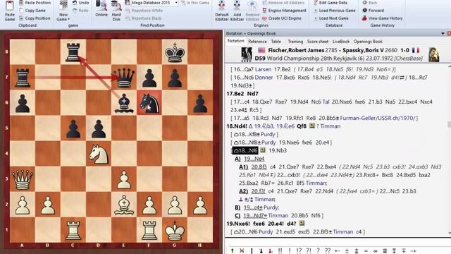 Легендарная 6 партия матча Фишер - Спасский по фильму 