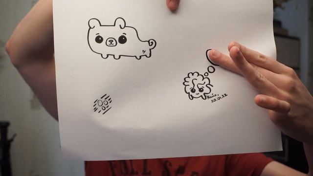 КАК НАУЧИТЬСЯ РИСОВАТЬ МИЛО? || обзор своих рисунков