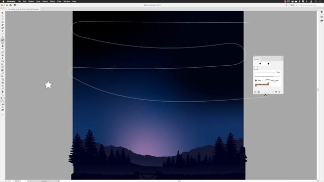 How to create scatter brushes in Illustrator [4K] смотреть онлайн