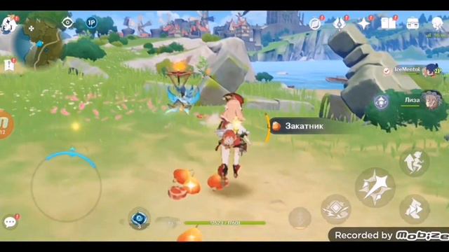 Учу мою маму играть в Genshin Impact 1 часть. Снимать 2 часть? 5 лайков и я сделаю. смотреть онлайн