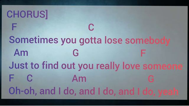 Kygo and OneRepublic ~ lose somebody guitar chords смотреть онлайн