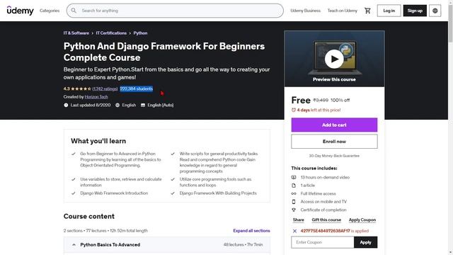 Udemy Free Latest Premium Courses | Free Certificates | Any Student | Learn Java, Python,AI, & More смотреть онлайн