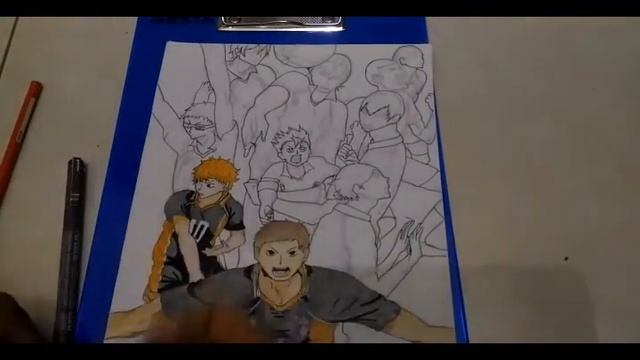 Haikyuu!! Karasuno Team TimeLapse смотреть онлайн