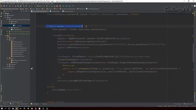 71. Como agregar un Swipe View con Tabs en NavigationDrawer - Part 2. смотреть онлайн