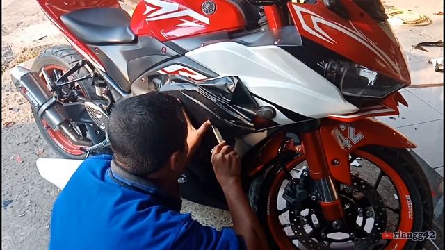 CUTTING ORACAL MOTOR R25 | HITAM DOP смотреть онлайн