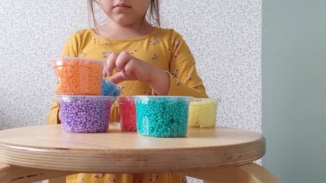 Шариковый пластилин Мульти-пульти 6 цветов | Распаковка и обзор смотреть онлайн