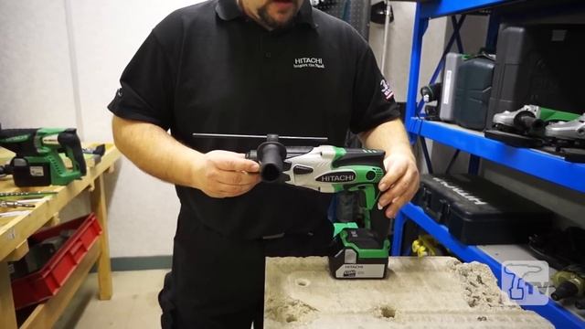 Hitachi DH18DSL/JW 18V Cordless li-ion SDS-Plus Hammer Drill - Toolstop DEMO смотреть онлайн