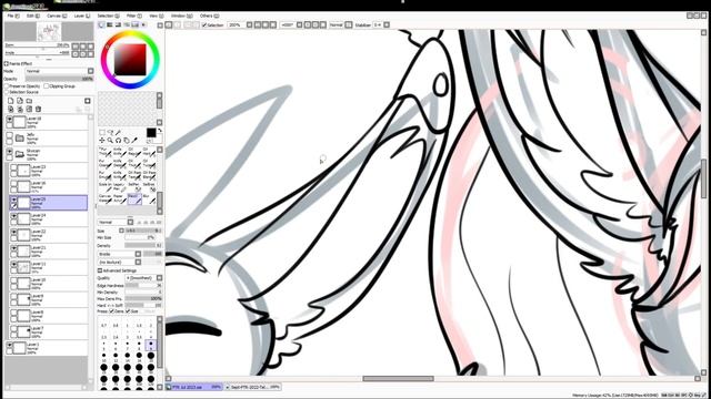 Skyican/Amarisa Sketch Page || Patreon Commissions || Art Time Lapse || Furry Art смотреть онлайн