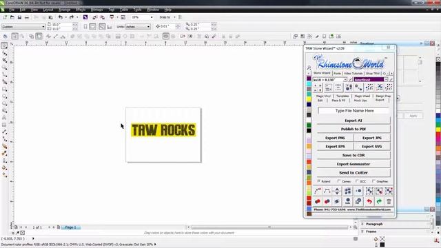 How To Export A File To Your To Your Roland Cutting Software
