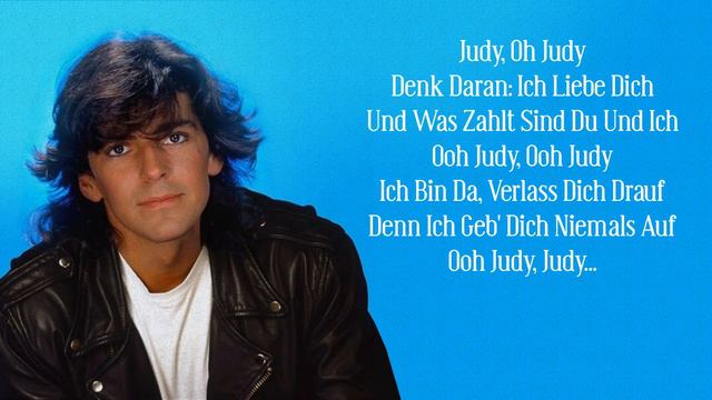 Thomas Anders - Judy ( Lyrics ) смотреть онлайн