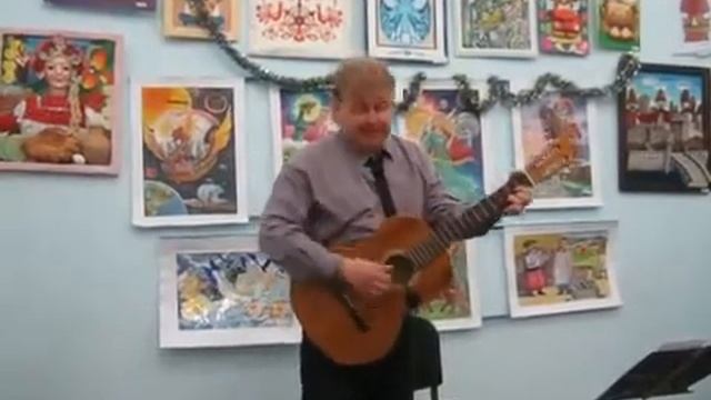Юрий Черкашин - Новогодняя песня (авторская) смотреть онлайн