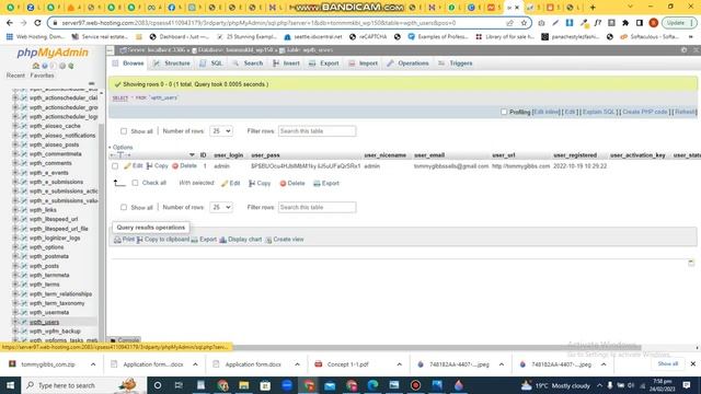 How to recover reset WordPress admin user password without email from phpmyadmin database in cPanel смотреть онлайн