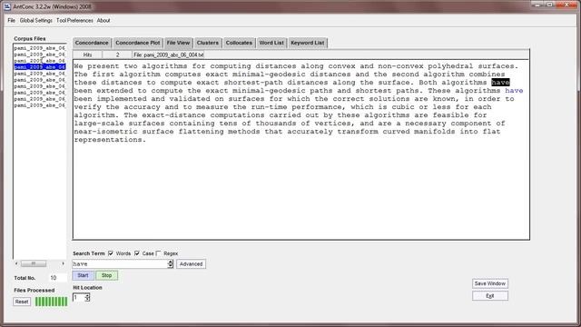 AntConc 3.2.4 Tutorial 4: File View Tool - Basic Features (alternative) смотреть онлайн