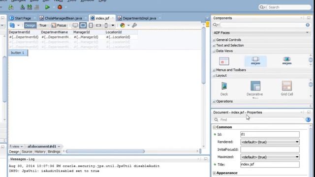 Navigate JDeveloper in Style - Oracle ADF for Beginners смотреть онлайн