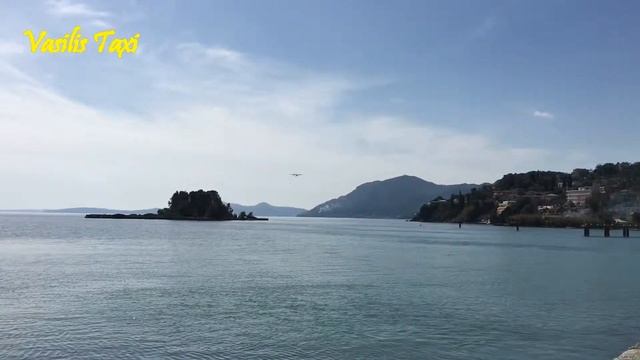 Corfu Landing overlooking Pontikonisi смотреть онлайн