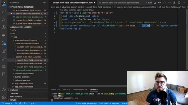 Angular Material - Custom Form Field Control [Advanced, 2020, Pt.1] смотреть онлайн