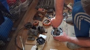 Разборка китайского триммера и замена изношенных прокладок. УСКОРЕННОЕ ВИДЕО.