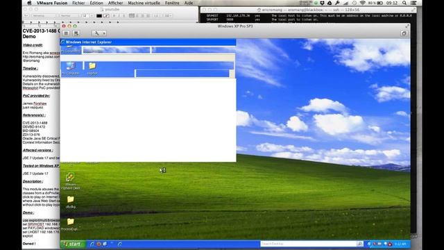 CVE-2013-1488 Oracle Java Applet Driver Manager Vulnerability Metasploit Demo смотреть онлайн