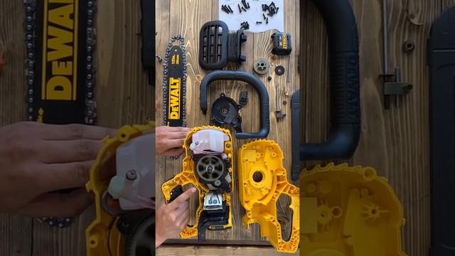#dewalt DCM565 в разборе Disassembled #цепнаяпила #дача